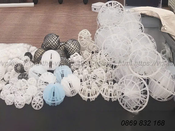 Hoạt động xử lý nước thải sinh hoạt, nước thải công nghiệp của giá thể vi sinh