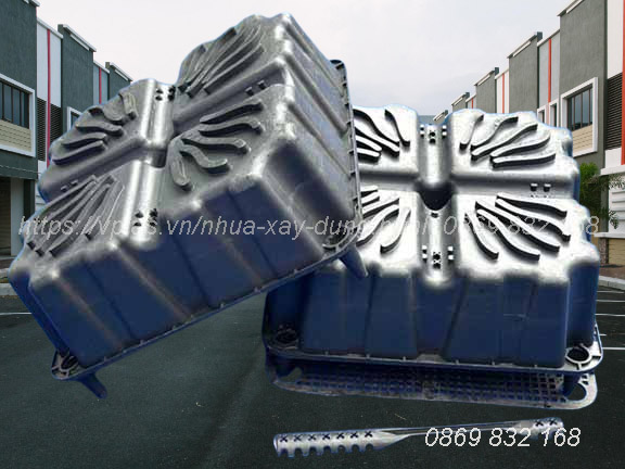 Công trình đẹp, bền vững khi sử dụng hộp nhựa Uboot - Hộp nhựa sàn rỗng