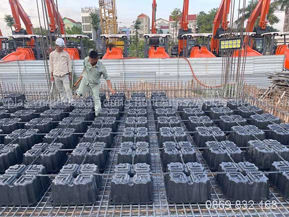 Khái niệm, ưu nhược điểm sàn bê tông sử dụng hộp nhựa Uboot