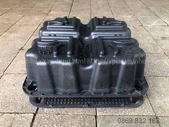 Không gian xanh với hộp nhựa uboot