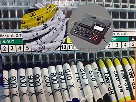 In dịch vụ ống lồng đầu cốt dây điện