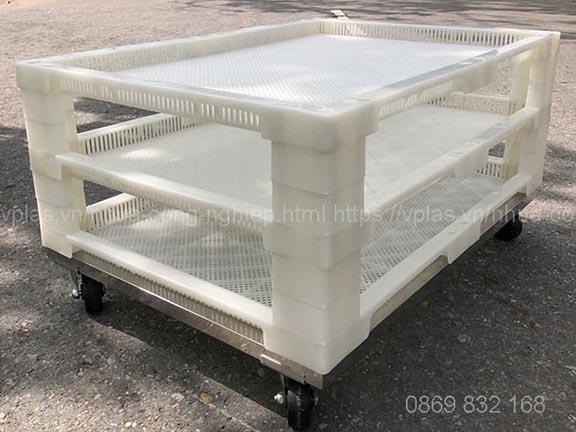 Khay nhựa dùng sấy nông sản - viên nang mềm