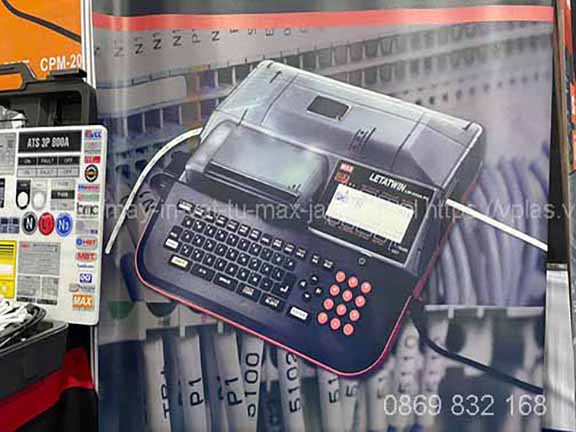 Máy in đầu côt, máy in nhãn Max - Nhật Bản hiệu quả và kinh tế