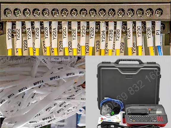Thợ điện - kỹ sư điện tin dùng máy in đầu cốt hãng Letatwin Max- Nhật Bản