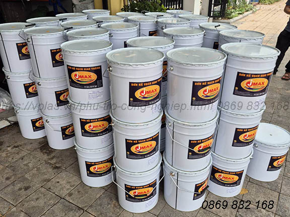 Sơn JMAX - Sơn kẻ vạch giao thông độ bám dính cao, chống mài mòn, chịu nhiệt tốt và hiệu quả kinh tế