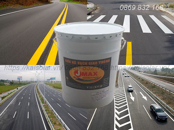 Sơn JMAX - Sơn kẻ vạch giao thông độ bám dính cao, chống mài mòn, chịu nhiệt tốt và hiệu quả kinh tế