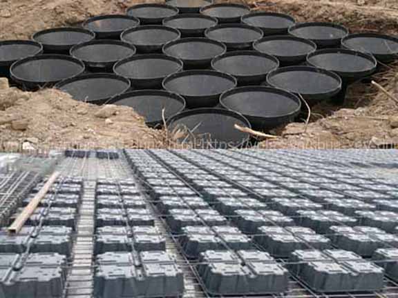 Nguyên lý hoạt động của móng phễu Topbase và Sàn rỗng sử dụng hộp nhựa Uboot
